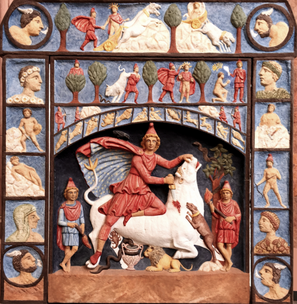 Mithras Kultbild (Tauroktonie)